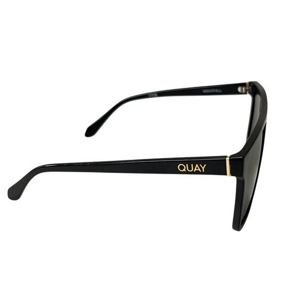 Quay Australia Nightfall Shield Sunglasses Black Smoke main image 4